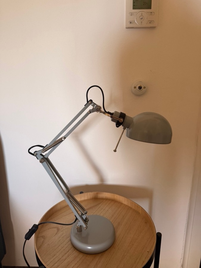 Work lamp, grey