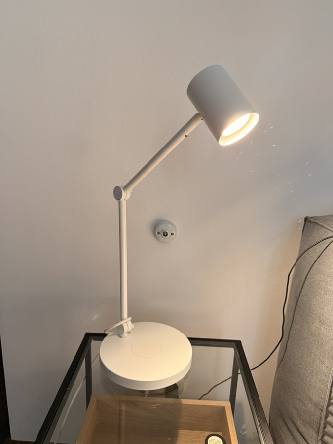 IKEA white work lamps (2)